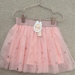 Pink Starry Kids Skirt